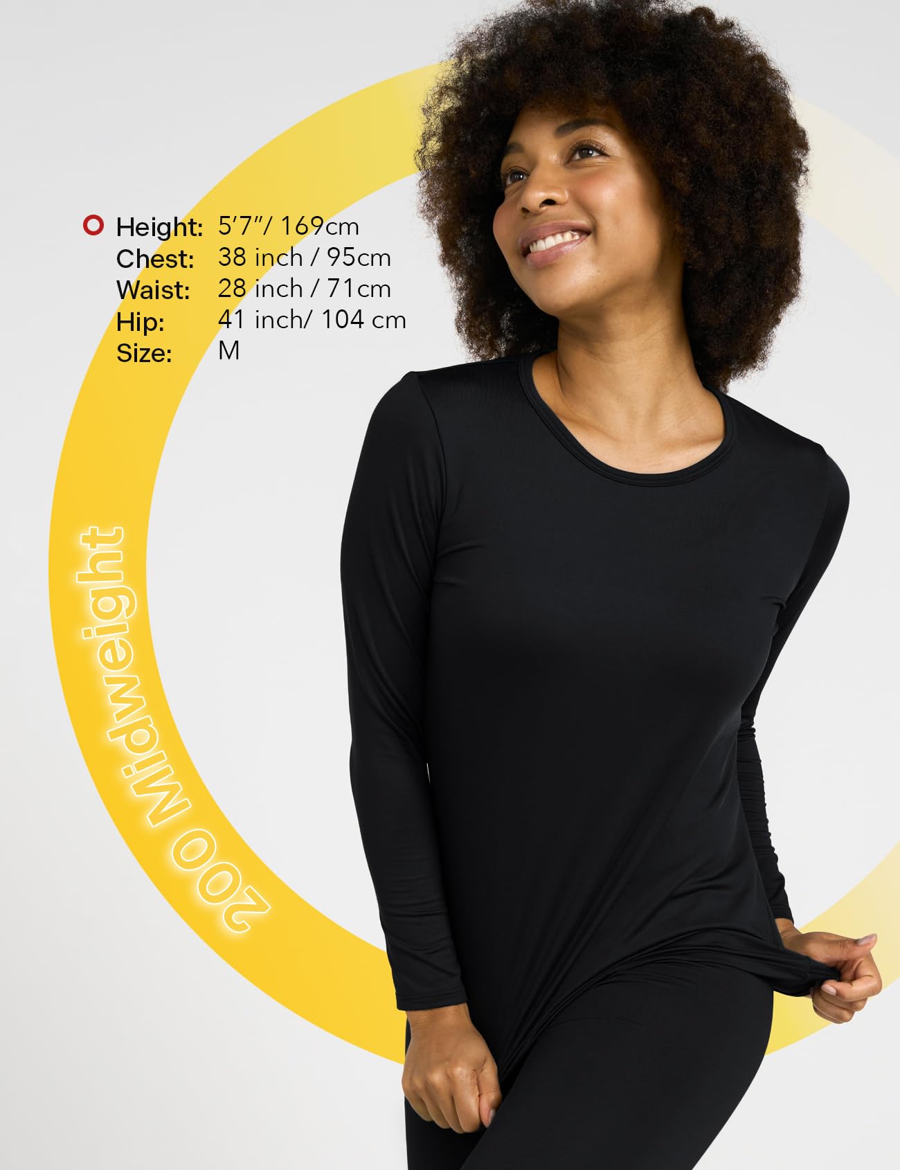 LAPASA Pacco da 2 o 1 Maglia Termica Donna Manica Lunga Fodera in Micro Pile - Pigiama Abbigliamento Intimo Canottiera Calda Elegante Elastica Traspirante Sportiva L15/L39/L42