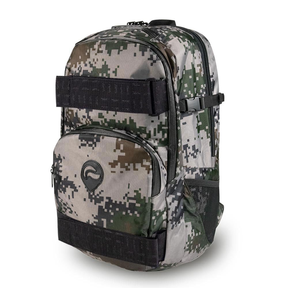 Skunk Nomad Skaters Backpack - Smell Proof - Weather Resistant- With Combination Lock