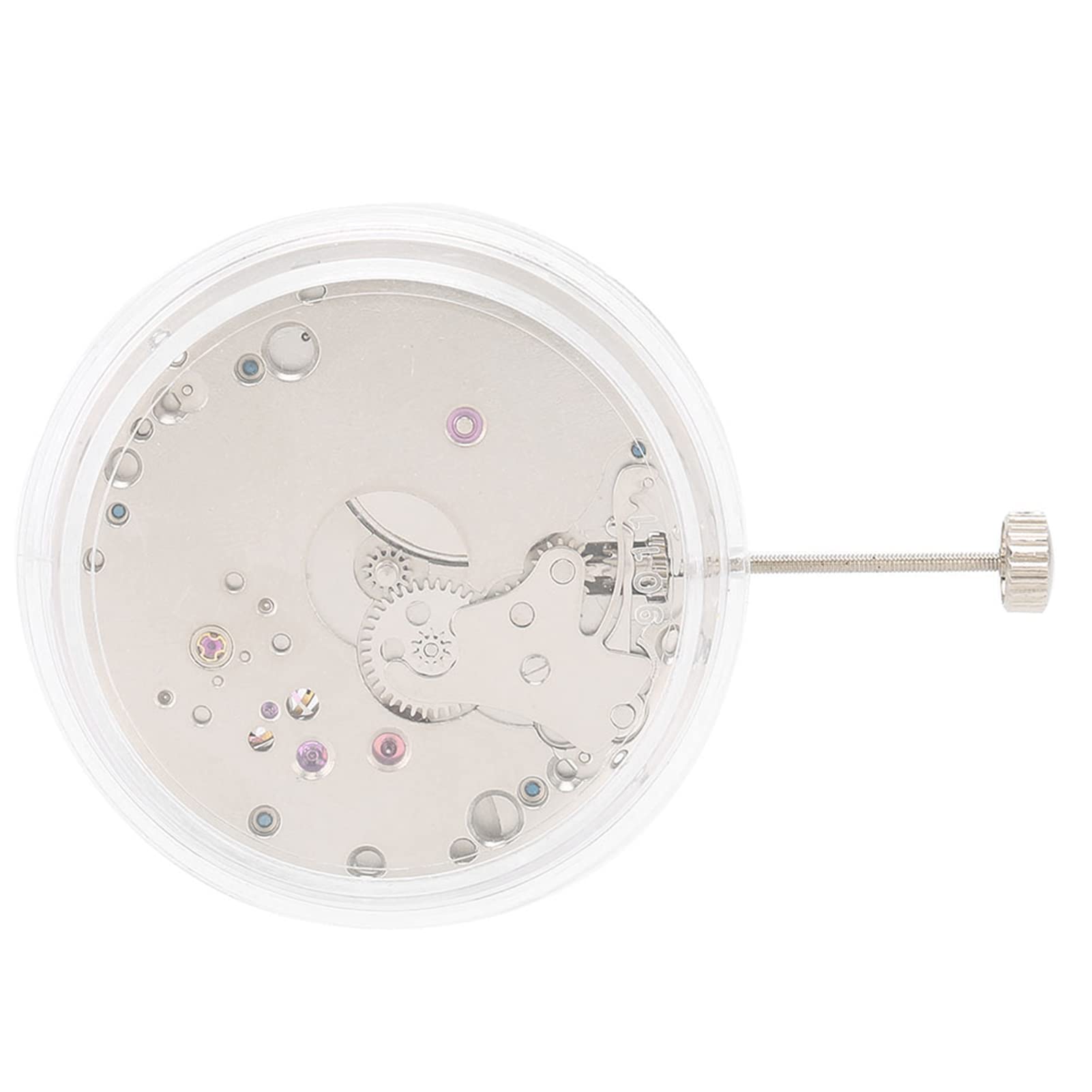 Movimiento de reloj 6498, pieza de repuesto para movimiento de reloj mecánico automático, movimiento de aleación de alta precisión con acabado brillante para reparación de relojes