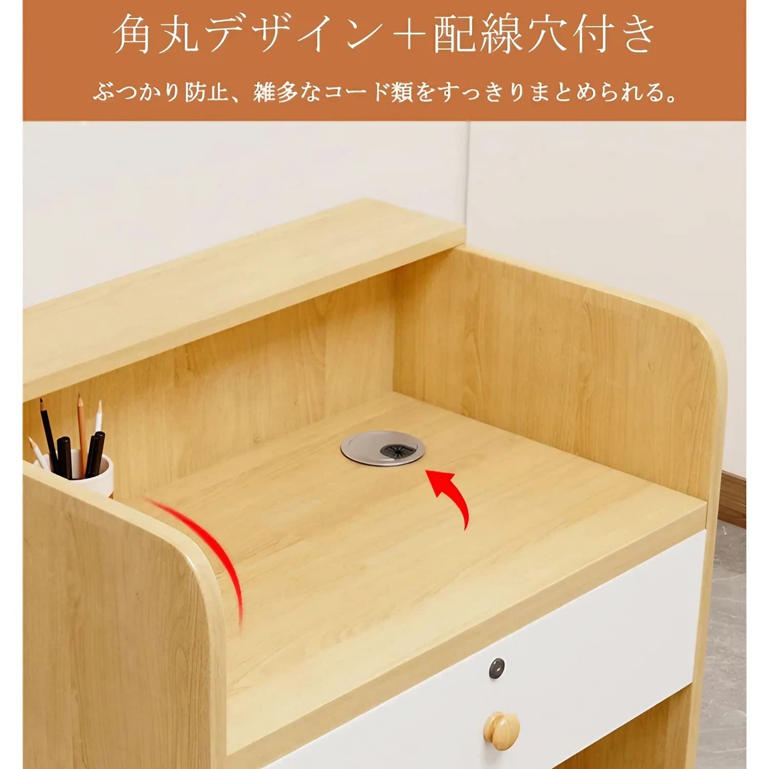 木製 LED照明付き 受付カウンター60*40*96 木製 LED照明付き 受付カウンター60*40*96