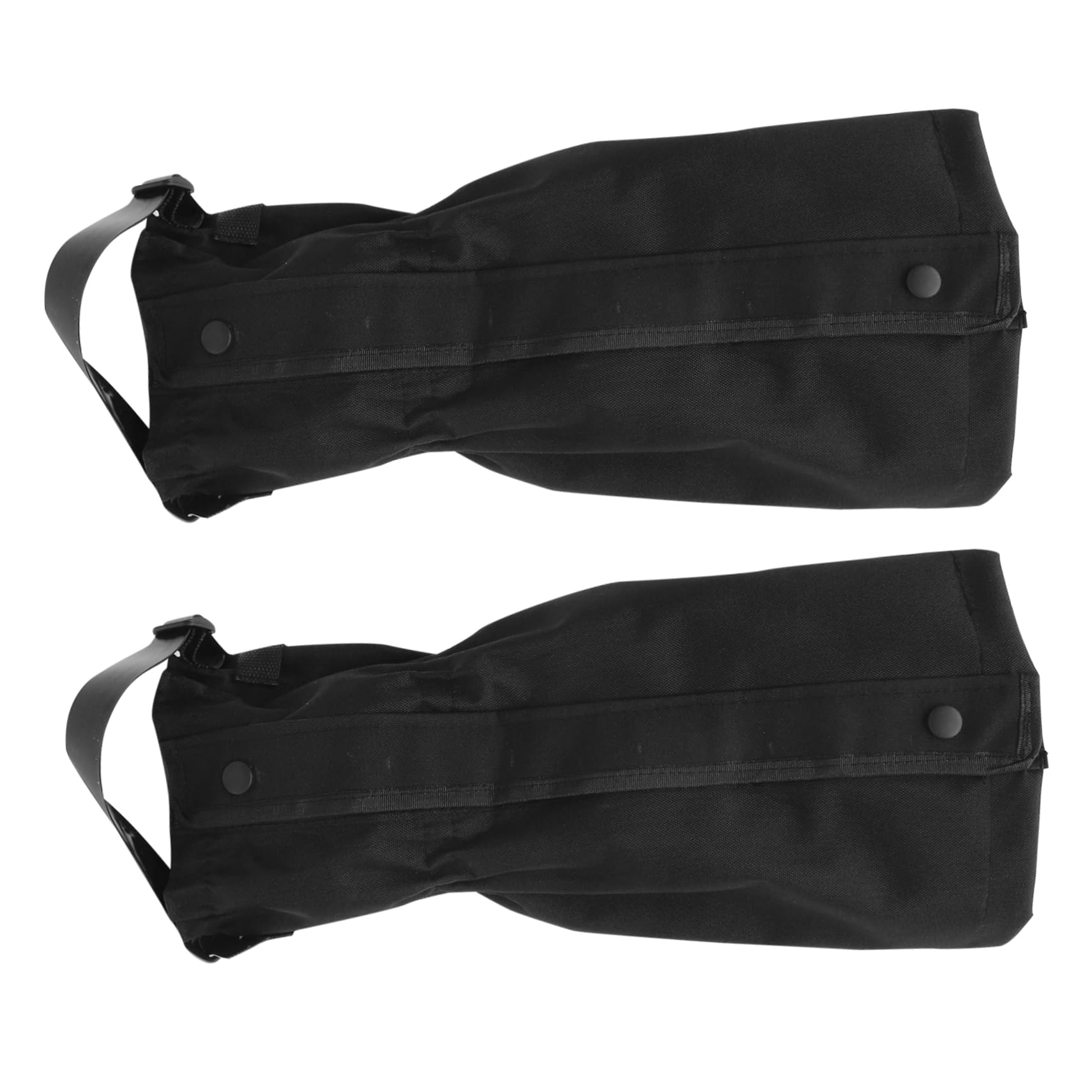 HONMEET 1Pair Outdoor Leg Gaiters Adjustable Snow Boot Gaiters for Hiking Snowshoeing and Winter Activities Durable Oxford