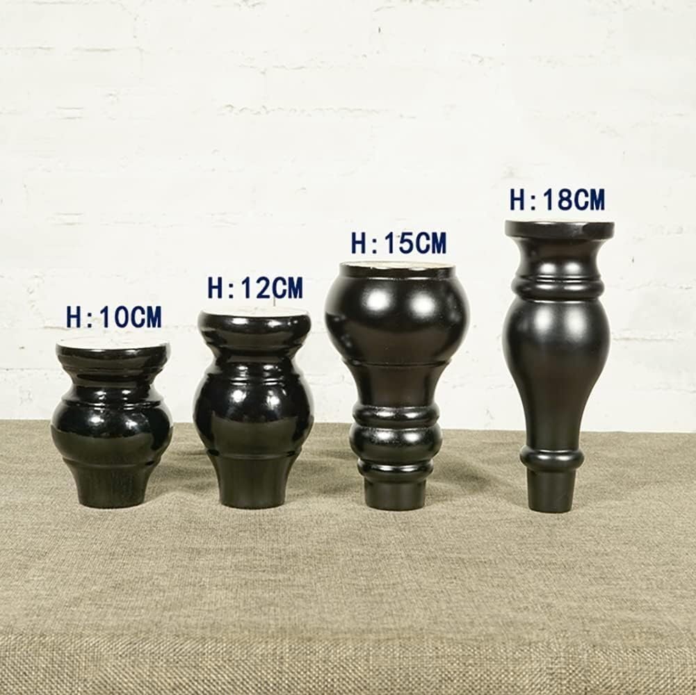 4 pezzi Gambe for tavolo Piedini di ricambio for poltrone e mobili(D)