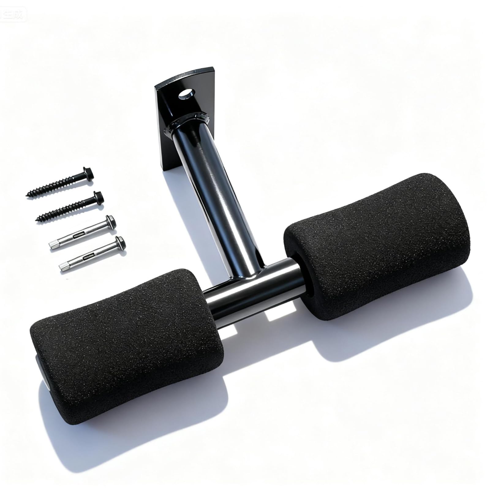 Barra de ejercicio para sentarse montada en la pared, asistente de entrenamiento abdominal