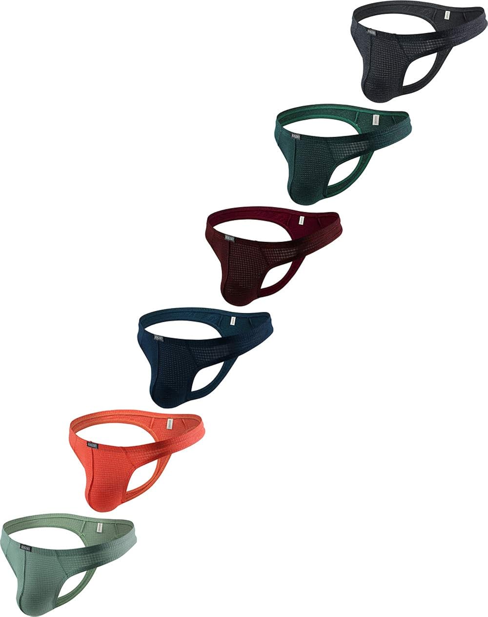 iKingsky Men's Stretch Thong Underwear Soft T-back Mens Under Panties at  Men’s Clothing store