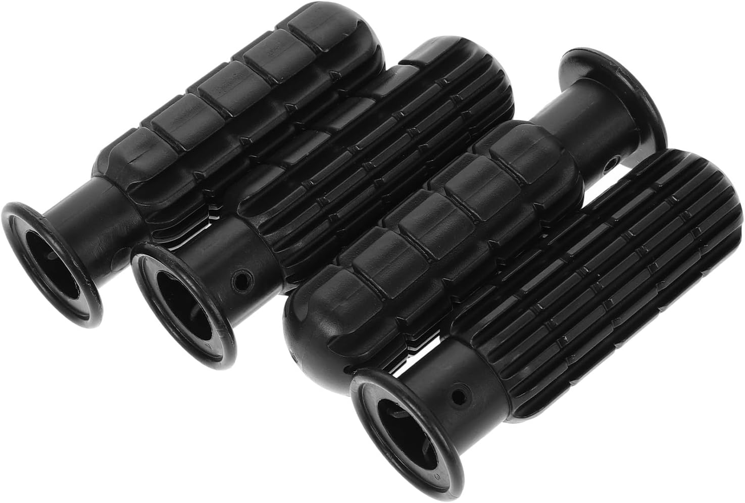 Veemoon 4pcs 0.7m Foosball Table Handles 8mm Plastic Replacement Grips for Table Football Accessories, Non-slip Football Grip Parts for Leisure Sports and Game Room Use