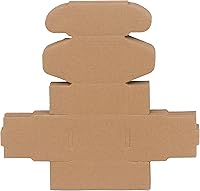 Vista 7 de 3.1"x 1.5"x 2.5" Extra Small Shipping Boxes, Brown Kraft Corrugated Cardboard Mailer Boxes, Recycable and Crush Resistant (8 Pack)