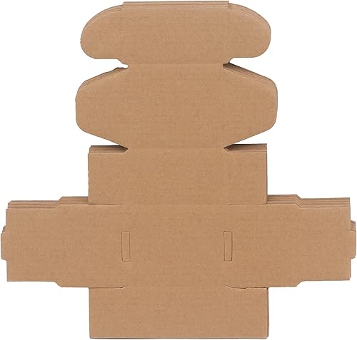 Miniatura 7 de Cajas de envío extra pequeñas de 3.1 x 1.5 x 2.5 pulgadas, cajas de cartón corrugado kraft marrón, reciclables y resistentes al aplastamiento