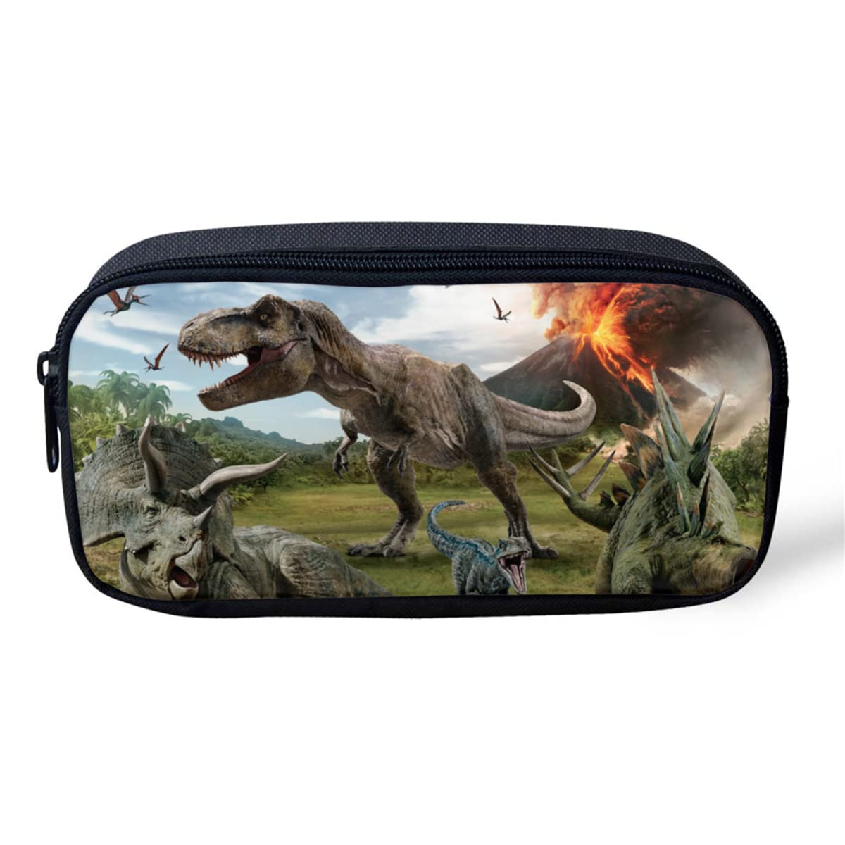 Belidome Dinosaur Pencil Bag Case Kids School Pen Pouch Small Durable