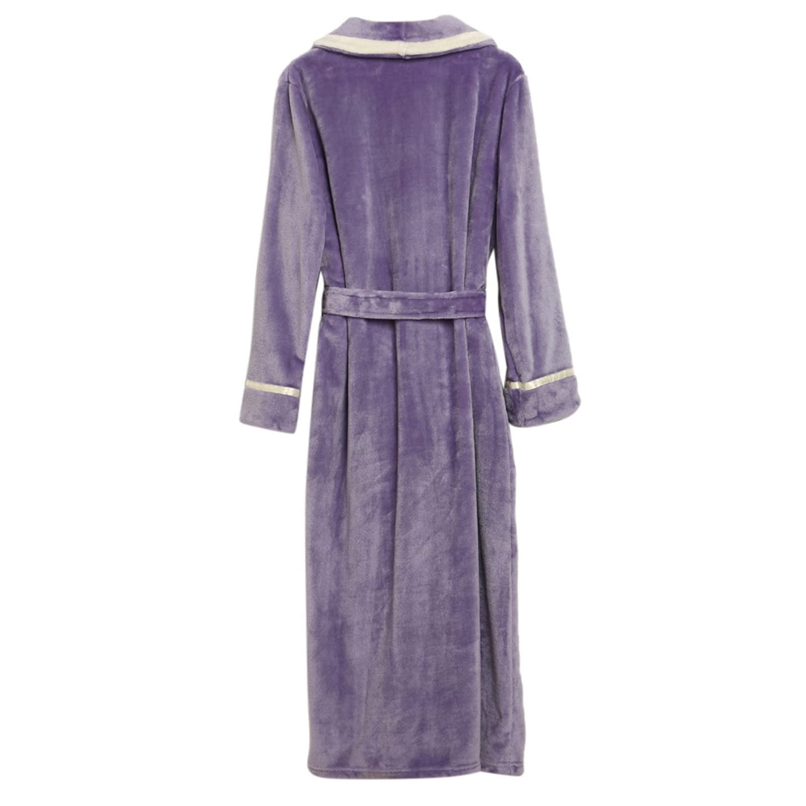 Peignoir long et moelleux pour femme - Peignoir pour homme - XXXL - Sans