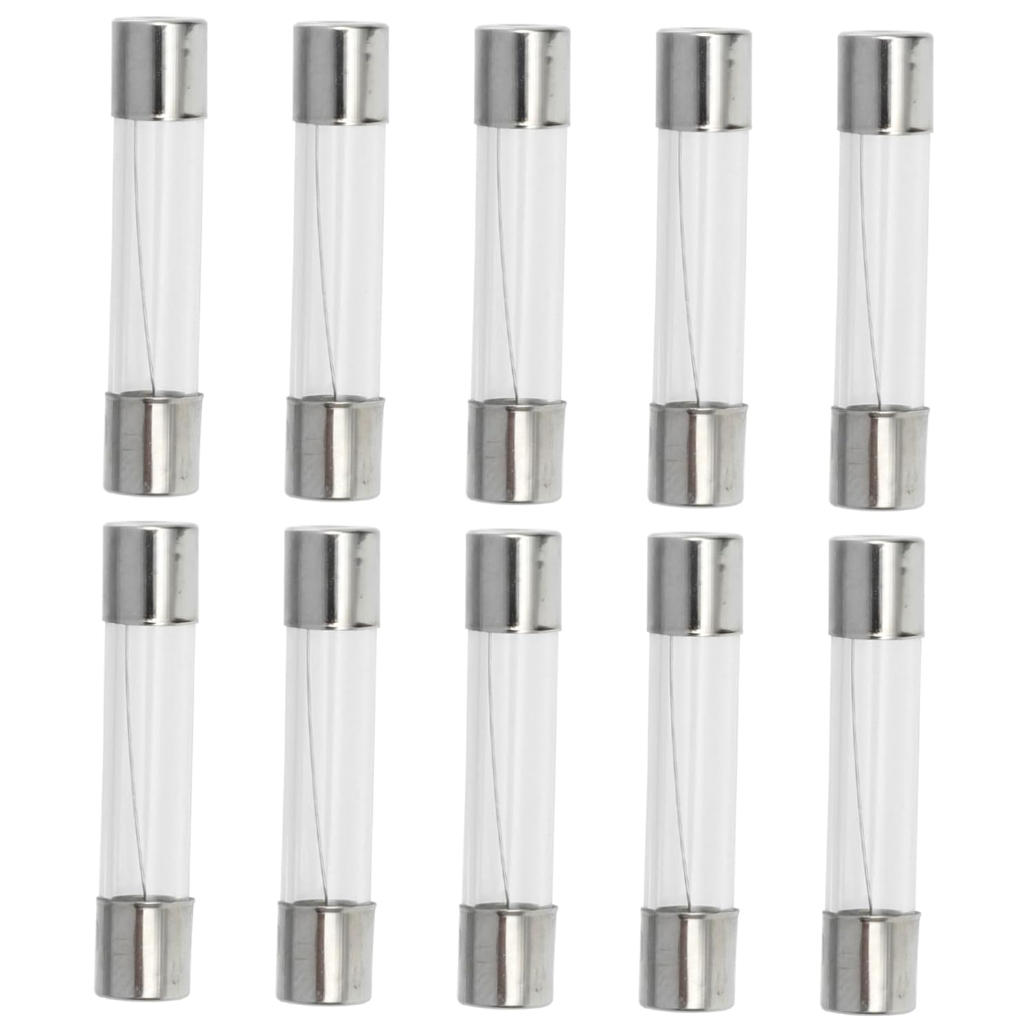 Miniature Fuses 100pcs Glass Fuse Fuses Assorted Kit 250ma 250v Fuse 3a ...