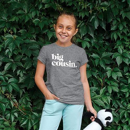 Image of Bold Big Cousin T-Shirts for Girls and Boys Fun Family Outfits