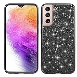 Glamour design glitterato per Samsung S21 Cover Silicone: aggiunge brillantezza al tuo smartphone con una finitura glitterata abbagliante e accattivante che brilla alla luce, perfetta per feste, uso quotidiano o foto