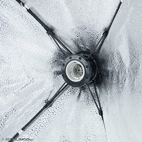 Linco Lincostore 2.9M X 3M/ 9.5Ft X 10Ft Background Support System Kit And 800W 5500K Umbrellas Softbox Continuous Lighting Kit For Photo Studio Product,Portrait And Video Shoot Photography Am215 #TOP6