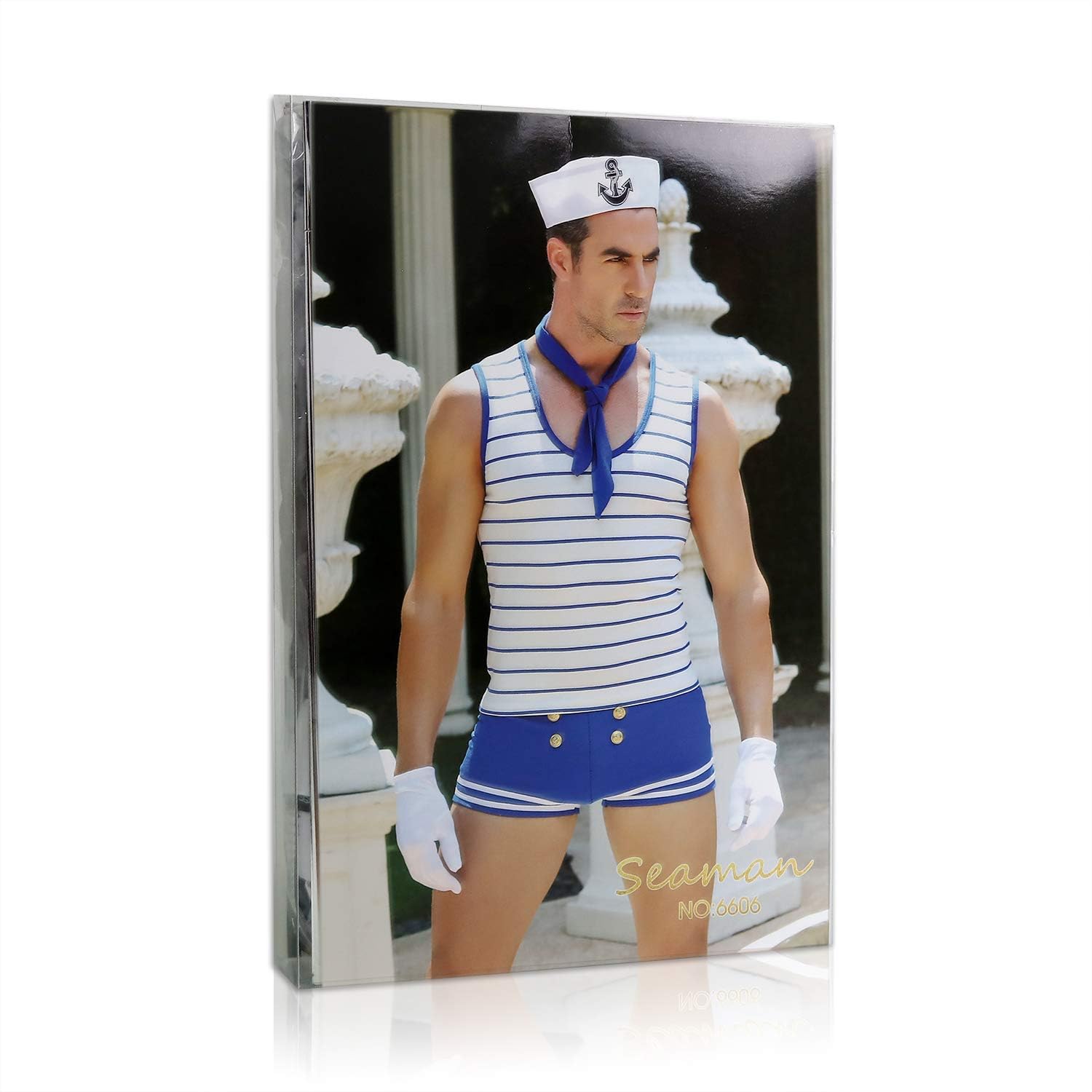 VENI MASEE Costume de marin pour homme – Tenue de soirée pour costumade et jeu de rôle (lot de 1)
