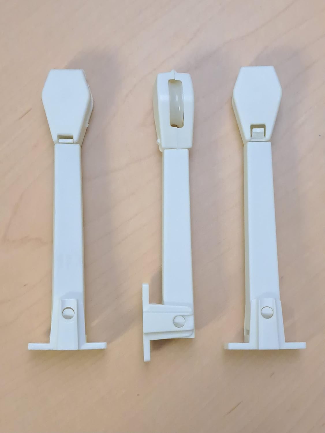 Universal Cord Tensioner Spring Loaded, White, Adjustable