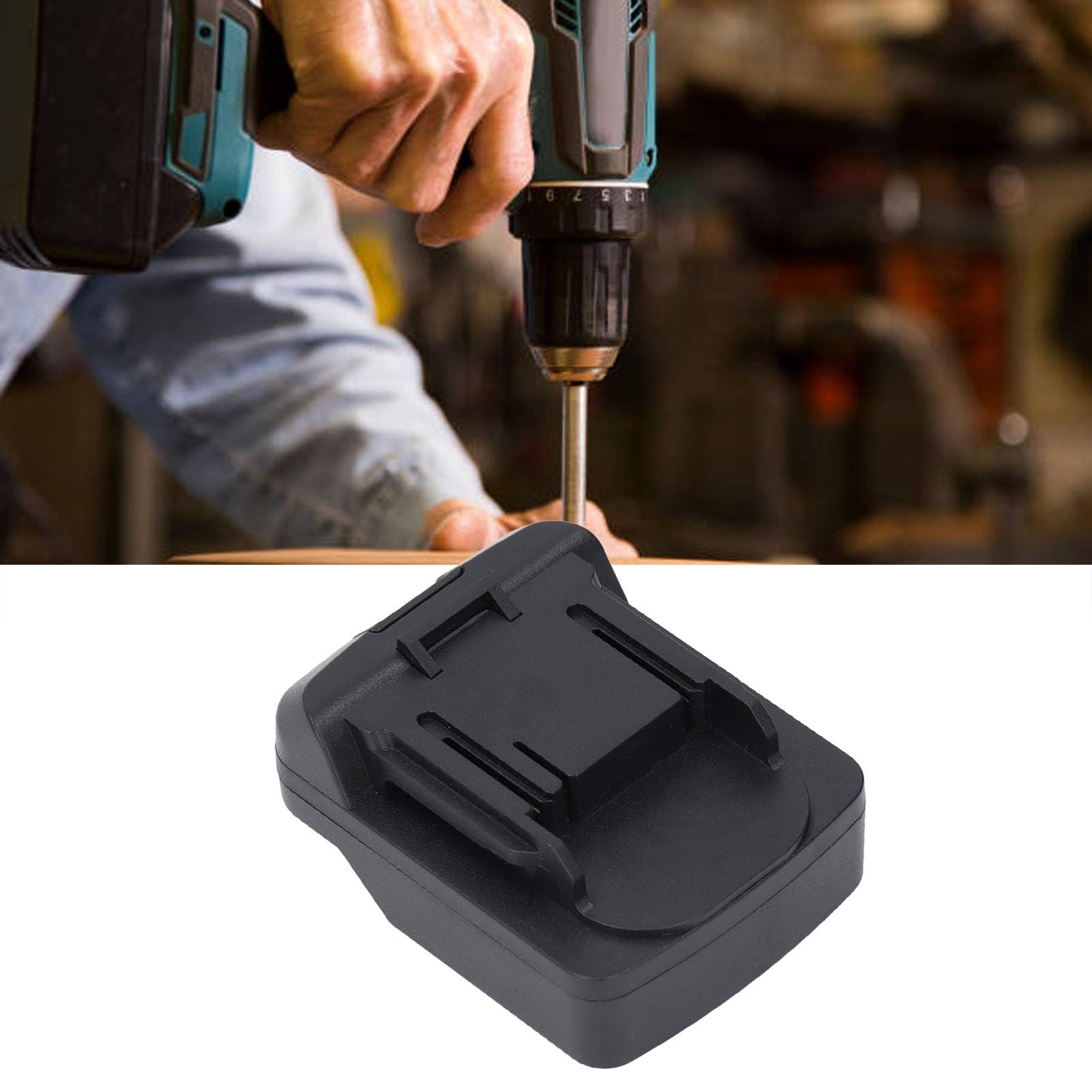 Akku-Adapter für Elektrowerkzeuge, Kompatibel mit Parkside X20V Team, Leicht und Kompakt, Hervorragende Verbindung für Unterbrechungsfreie Stromversorgung, Hochwertiges