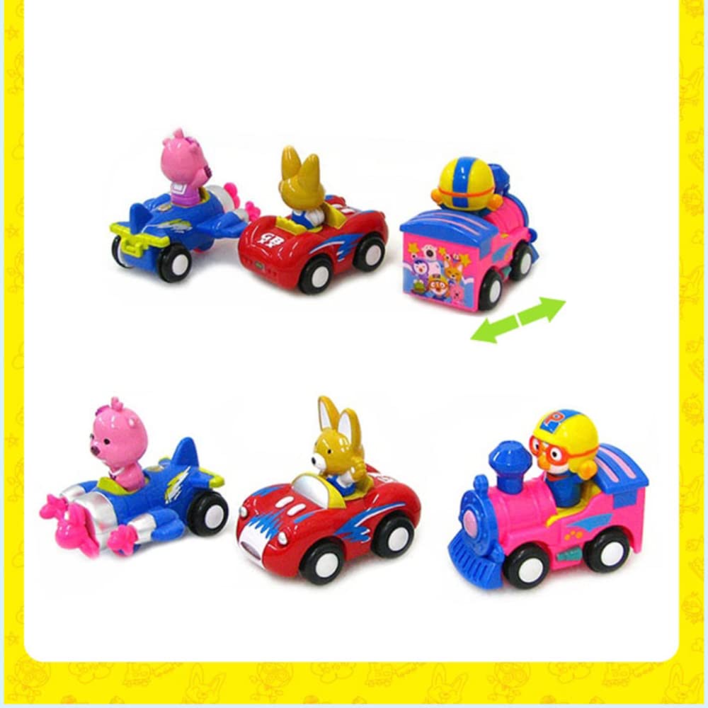 レア海外製　韓国ポロロ 三輪車 日よけ付き Amazon | ポロロ ポンポンポロロ ちびっこ 自動車 ミニカー 6台セット