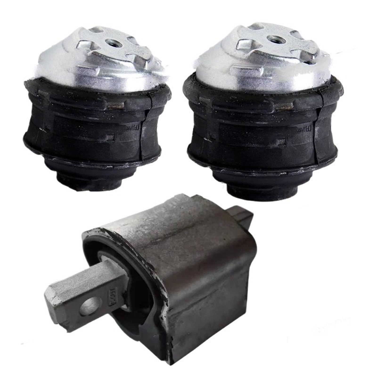 FIt for Benz C216 W221 S63 CL63 AMG Set of 3 Left Right Set Engine Transmission Engine Mount Engine Mount Set Motor Enginel Repair Bracket Stan