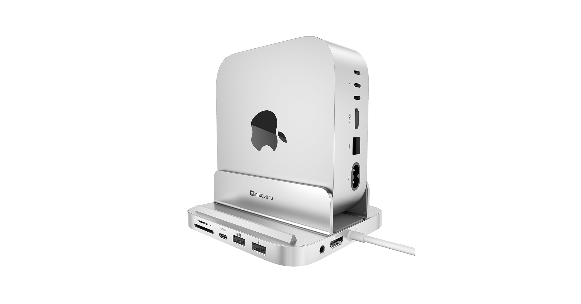 iExpandMate MINI218B PRO Mac Mini M4 ドック Minisopuru iExpandMate™ Mac Mini Hub & Stand with SSD