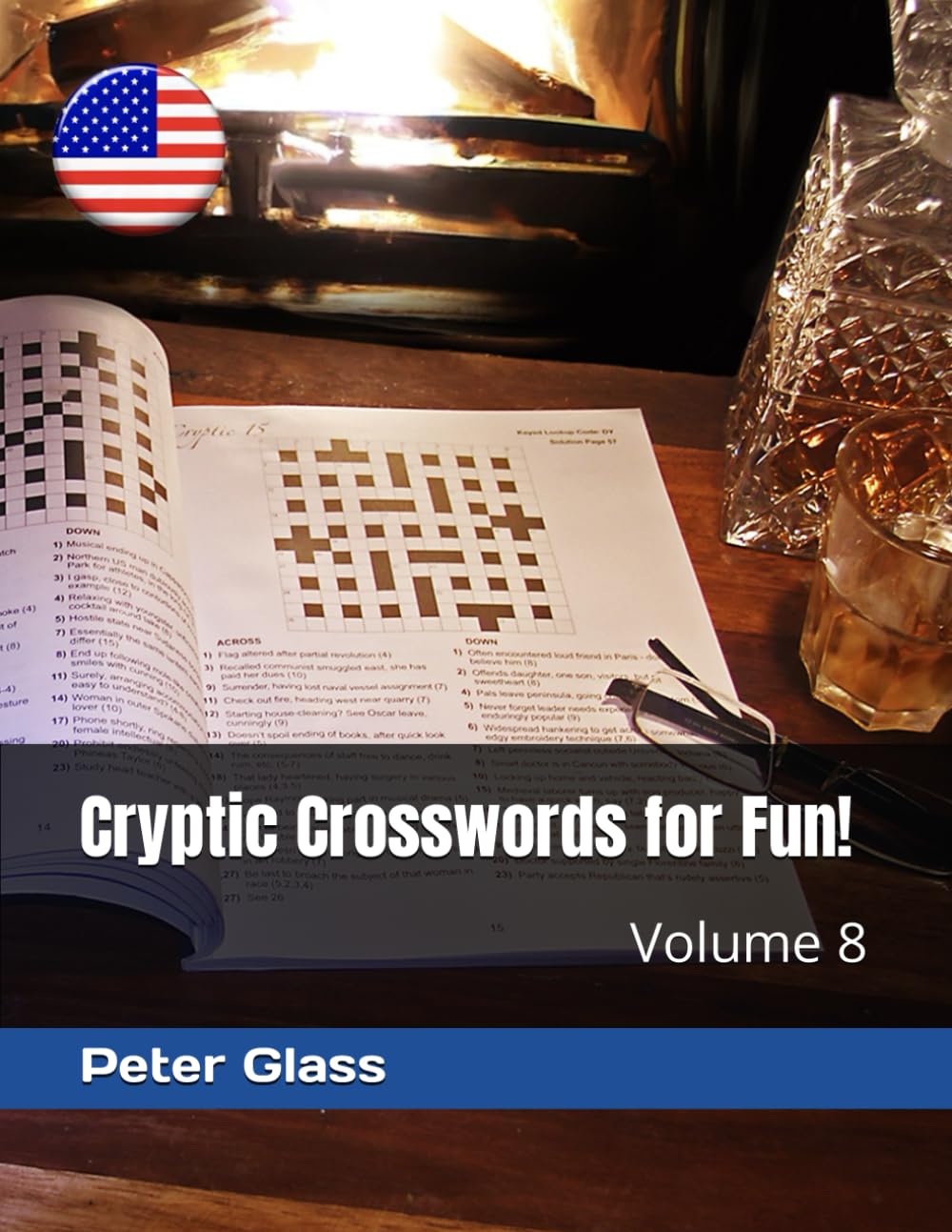 Cryptic Crosswords for Fun, Volume 8! (Cryptics for Fun)