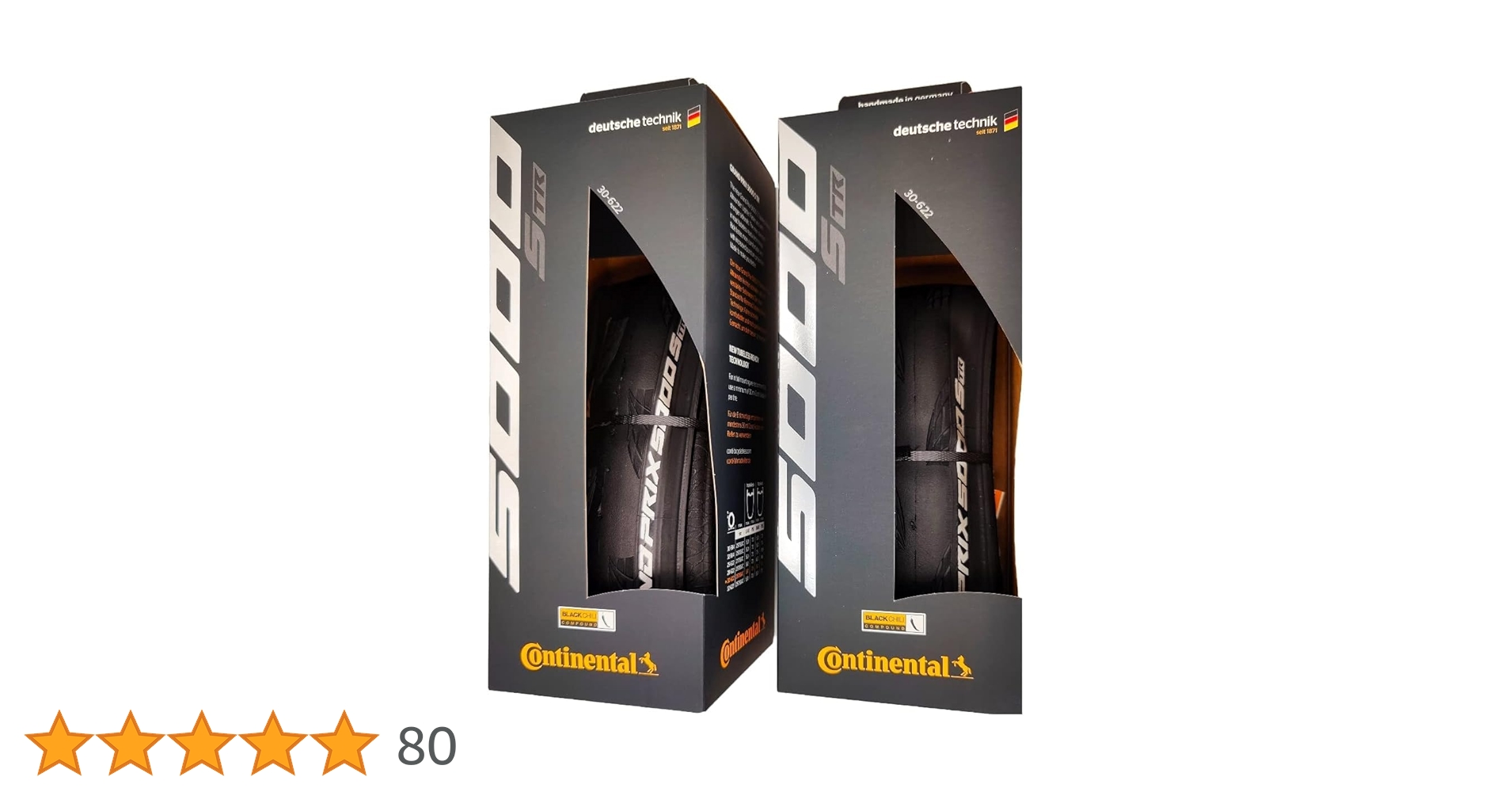 Amazon | Continental Grand Prix 5000 S TR 700x30 ブラック