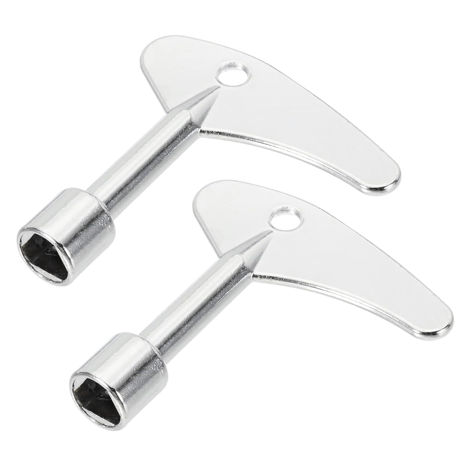 Clé triangulaire universelle en alliage de zinc pour compteur et ascenseur x2