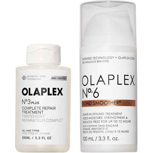 Olaplex Wash and Shine Hair Kit: N°.4, 5, 7, Shampoo & Conditioner Set | Cleanse, Hydrate, & Control Frizz Up to 72 Hours | Bonding Oil for Shine & Protect | For Coily, Curly, Straight, and Wavy