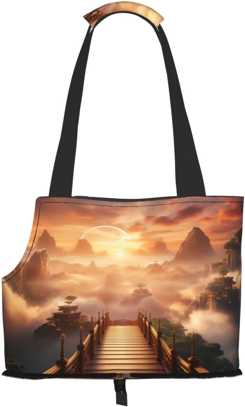 xianxia Fantasy Dog Purse Carrier,Pet Tote Bag, Bag for Small Dogs Cats Puppy