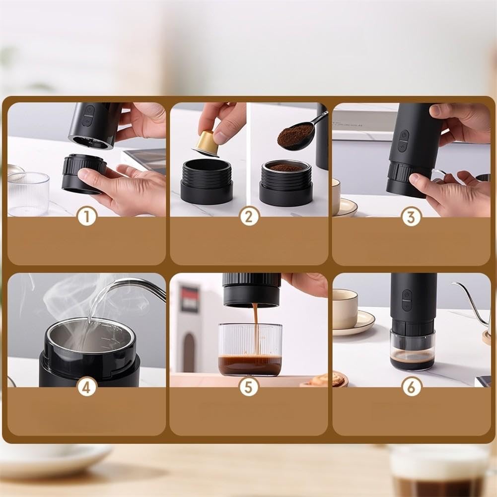Caffettiera Da per viaggio Manuale Compatibile per ns Caffettiera