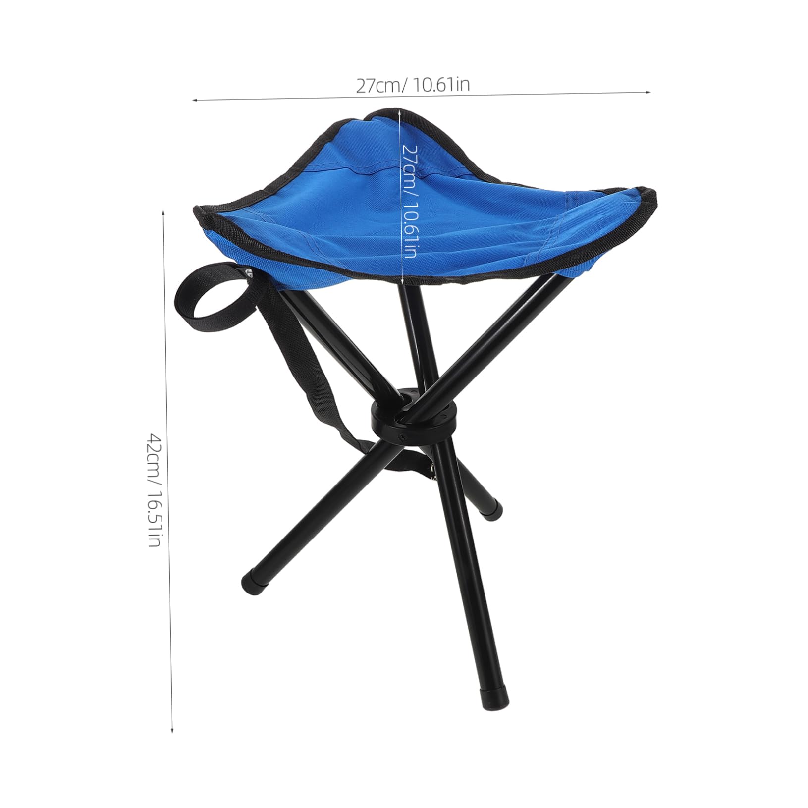 SUPVOX Lightweight Portable Camping Chair for Hiking Gardening Outdoor Activities Ultralight Design Easy Setup Versatile for All Ages