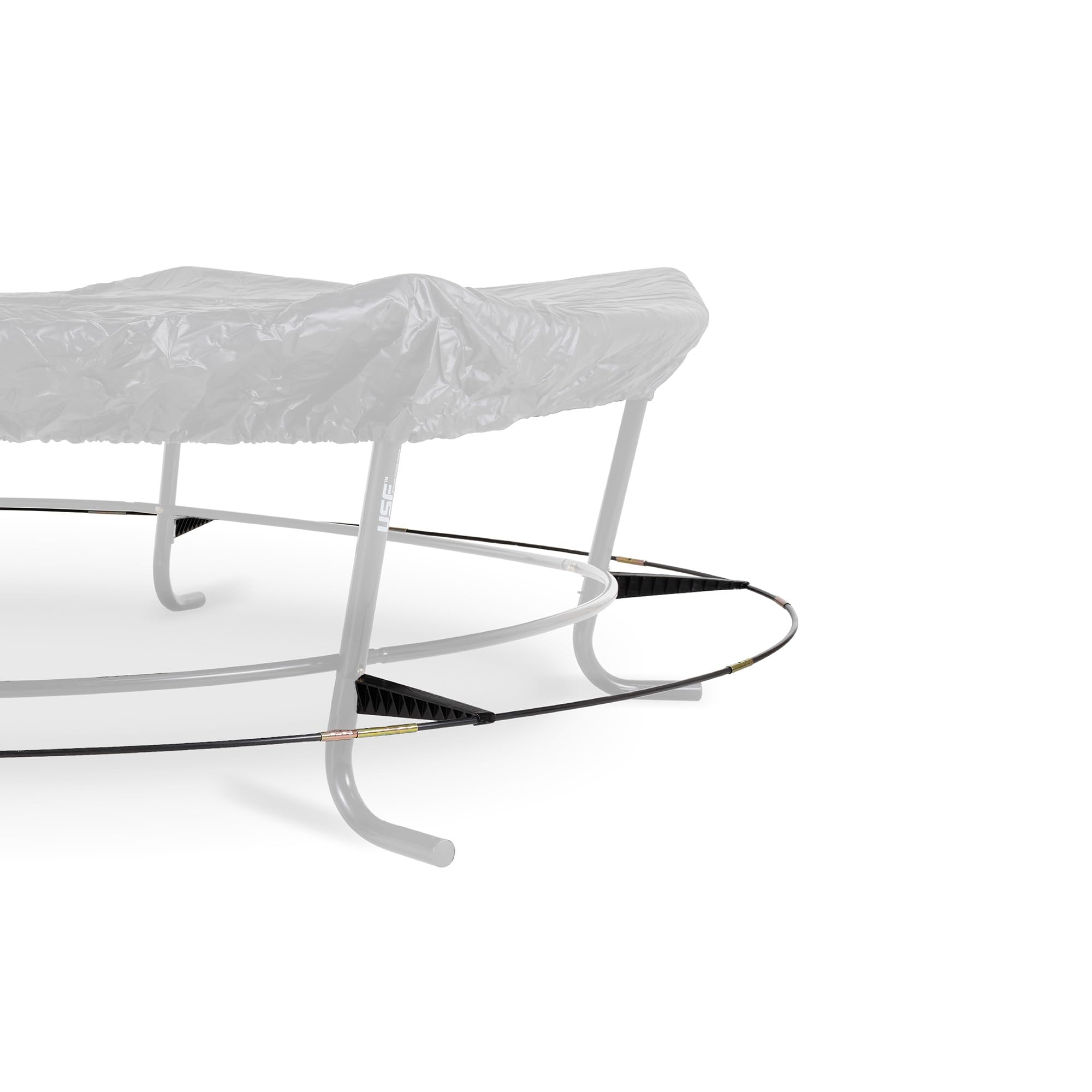 EXIT Parada para Robot Cortacésped de Trampolín Toys - para Cortar el Césped Alrededor de Tu Trampolín - Protege el Marcos del Trampolín - Ajustable en Longitud - Trampolines Lotus y Elegant ø253cm