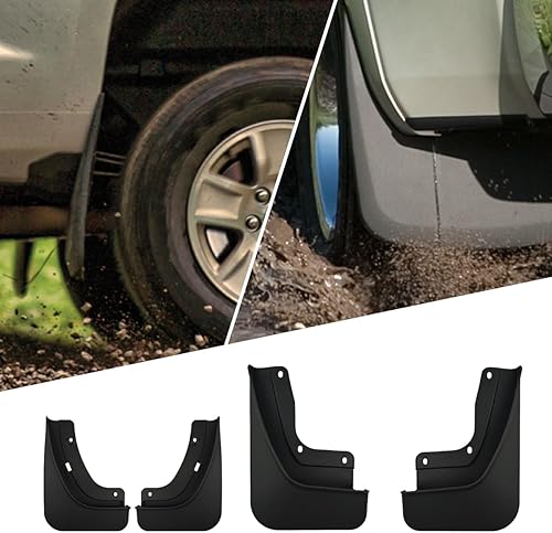 Miniatura 4 de Aletas de barro compatibles con Jeep Grand Cherokee de 5 generación 2022 2023 2024, no requiere perforación, para todo tipo de clima, protectores de