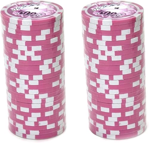 Miniatura 9 de Brybelly Yin Yang Poker Chip Heavy 0.49 oz Clay Composite  Paquete de 50