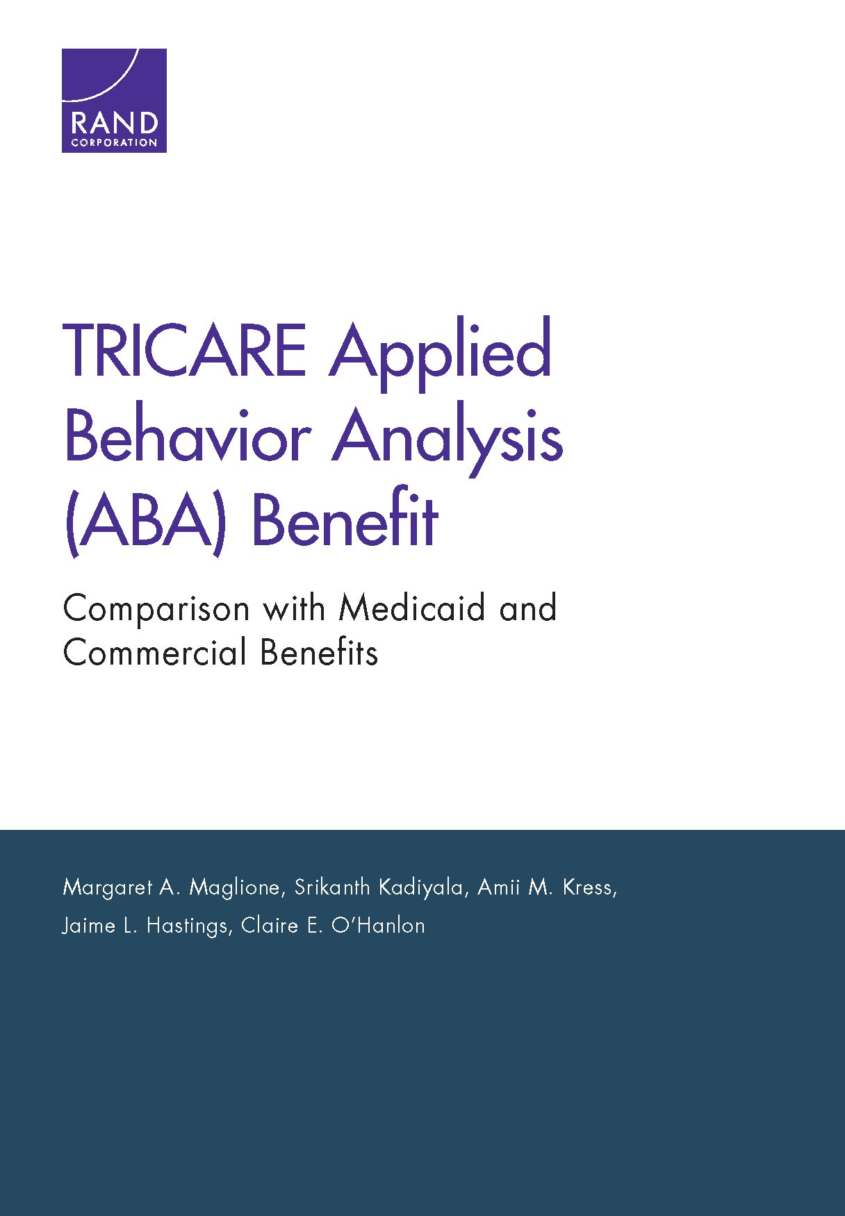 TRICARE ABA Benefit Analysis: Comparing Behavioral Health Coverage