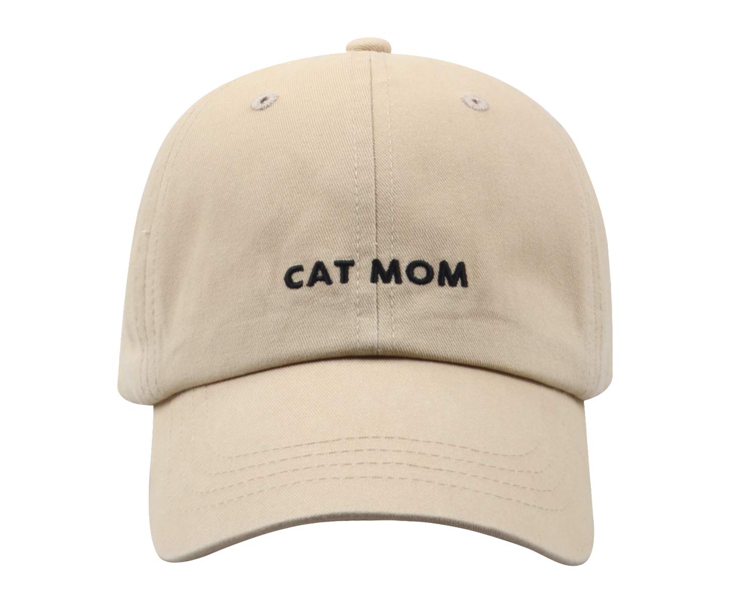 Pre-Washed Soft Embroidery Dad Hat Baseball Cap Dog Mom Dog Dad
