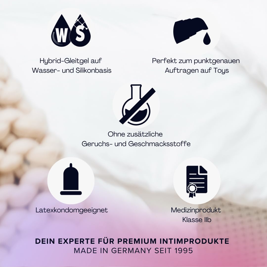 pjur TOY LUBE Hybrid-Gleitgel für Erotik-Toys, 100ml