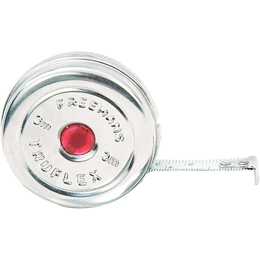 FREEMANS Truflex 3m:9.5mm Measuring Tapes (Pack of 1)