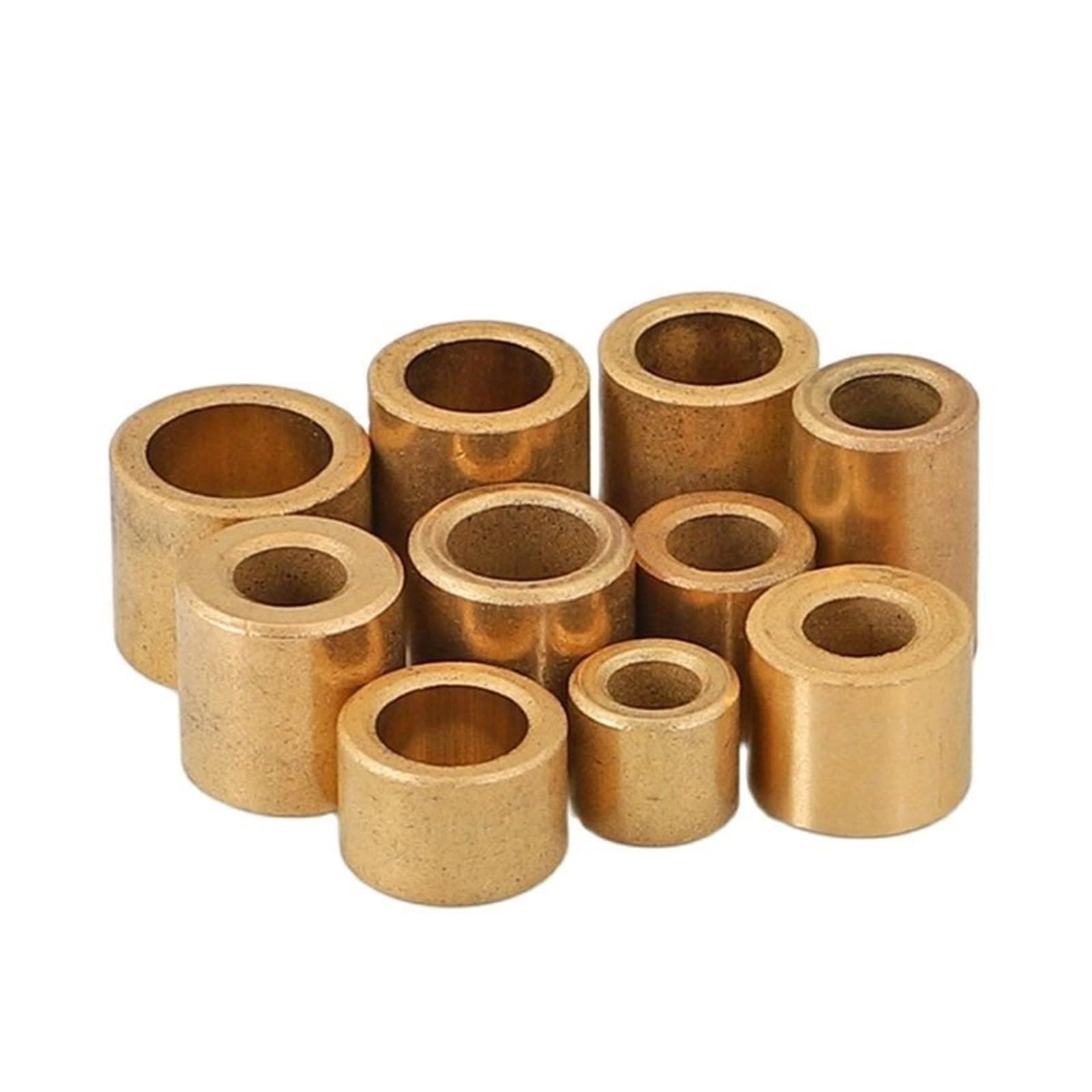 Cojinete de bronce autolubricado M4 x 8 mm para eliminar ruidos y holguras en ventiladores