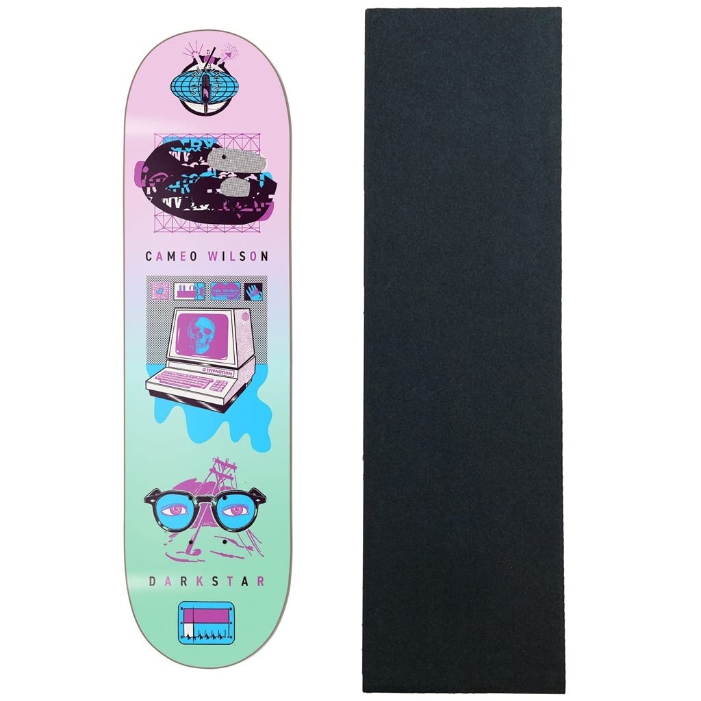 Darkstar Skateboard Deck Wilson New Abnormal 8.125" x 31.66" with Grip