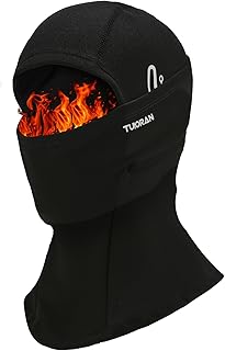 Sponsored You’re seeing this ad based on the product’s relevance to your search query.Learn more about this advertisement TUIORAN Balaclava Winter Balaclava, Windproof Warm Face Hood with Glasses Holes, Thermal Ski Mask for Outdoor Activities, Skiing, Cycling, Snowboarding, Men/Women, Black