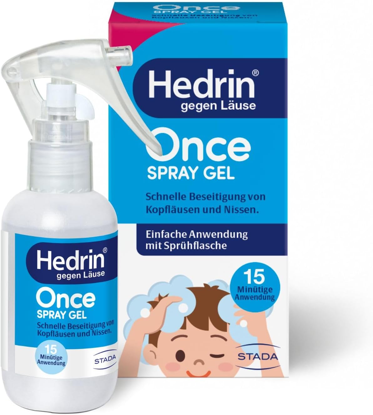 Hedrin Once Spray Gel 60ml