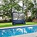Gemmy 39127-32 Deluxe Outdoor Inflatable Movie Screen, 12-Inch Widescreen, Navy and White, 144"_Deluxe Airblown Movie Screen inflatable with storage bag (HD39127-32)