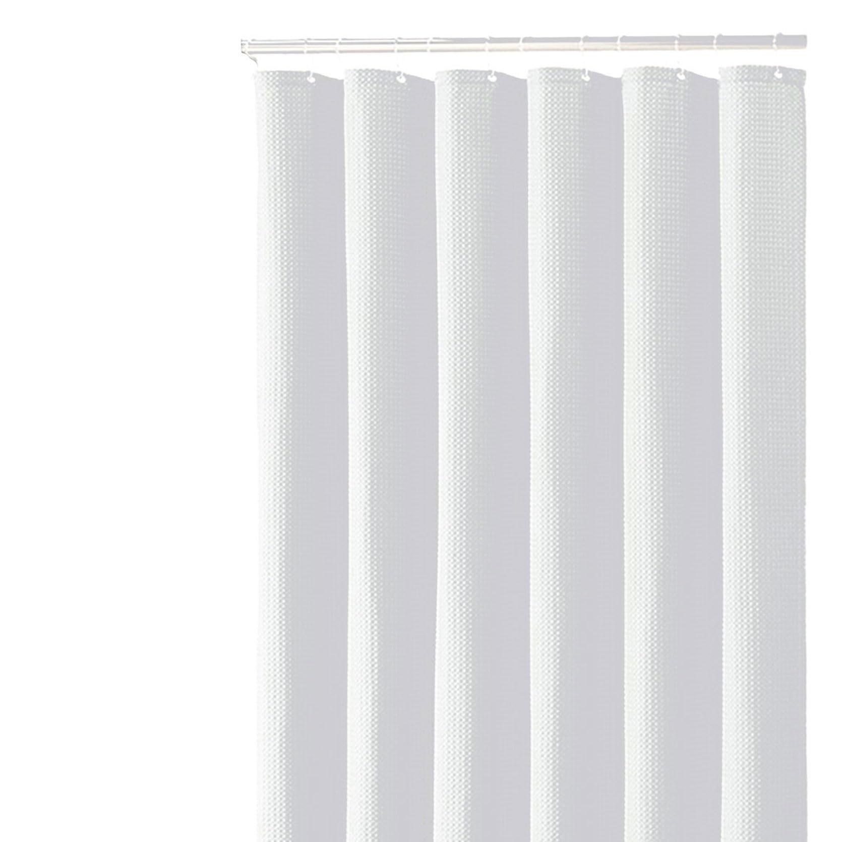 RCYONGQ Shower Curtain For Bathroom Mould Proof And Mildew Resistant, Waterproof Bathtub Curtains Includes 12 Pcs Curtain Hooks, Quick-Drying, 230g/㎡ For Bathroom Wet Room Tub