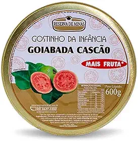 GOIABADA CASCAO GOSTINHO DA INFANCIA RESERVA DE MINAS 600g