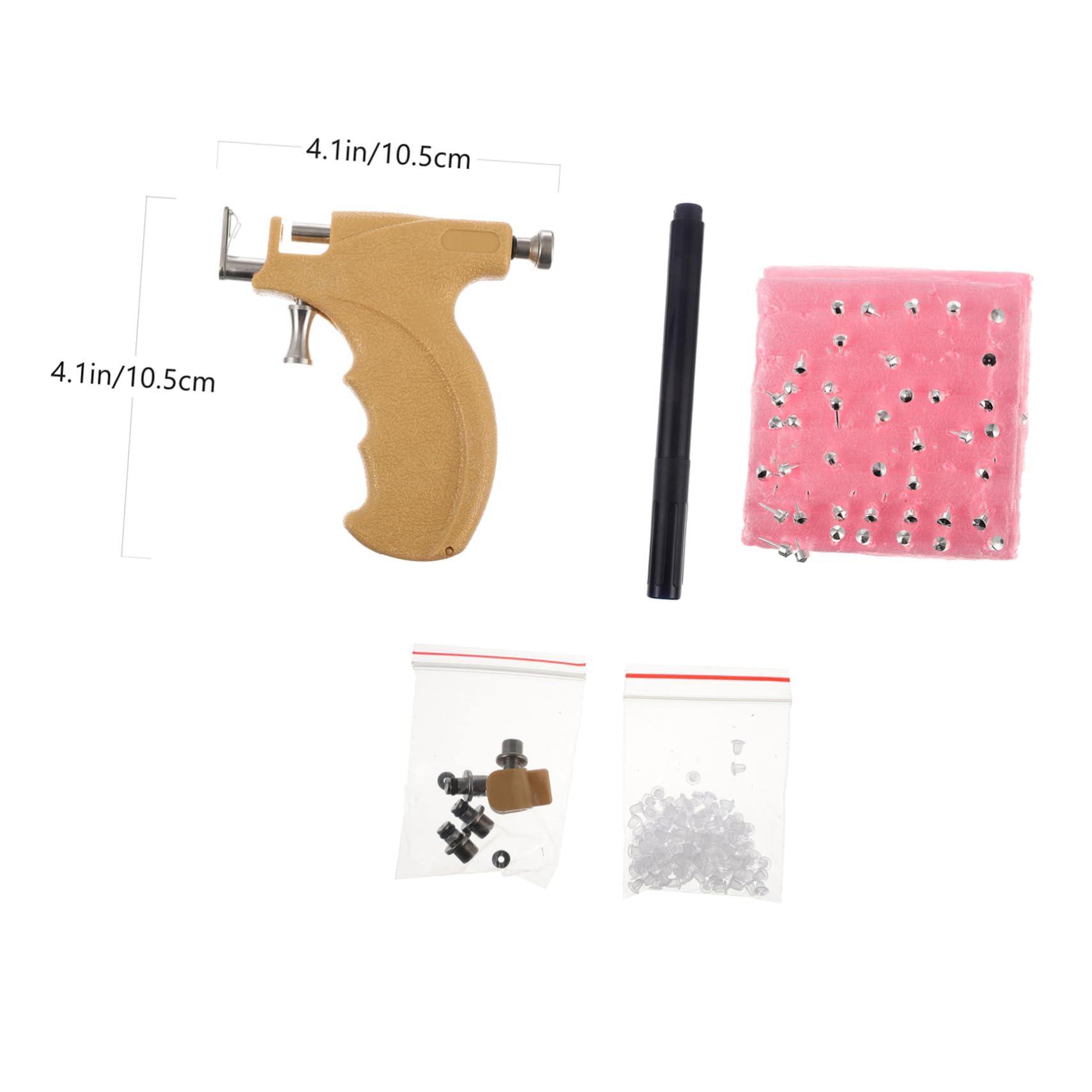 FOMIYES Stylish Ear Piercing Complete Ear Piercing Tool Set for Professional and Home Use Easy Handling