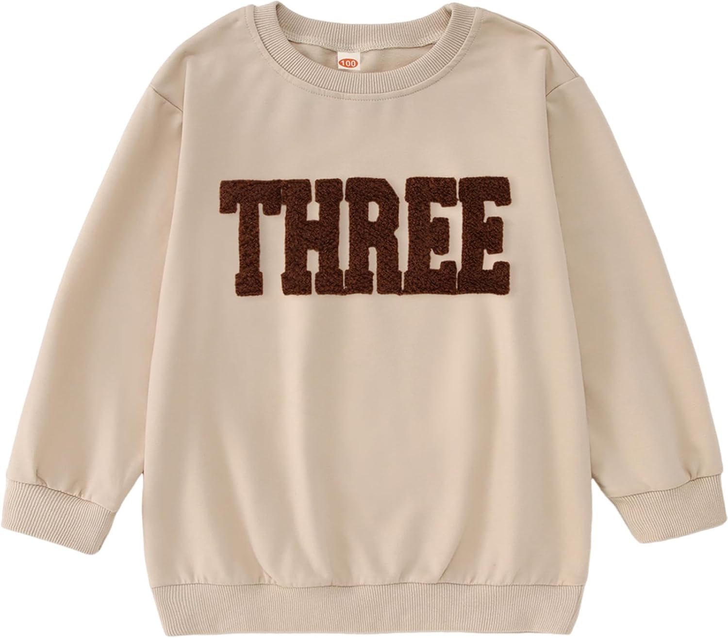 Birthday Sweatshirts for Toddler Baby Boys Girls One-Seven Embroidery Letter Party Outfits Shirts Fall Tops