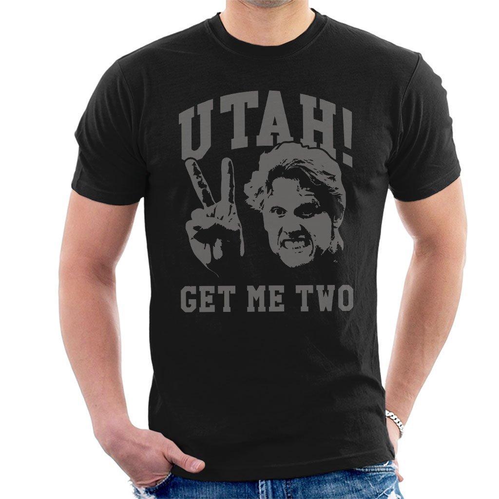 Utah Get Me Two Point Break Men's T-Shirt Black