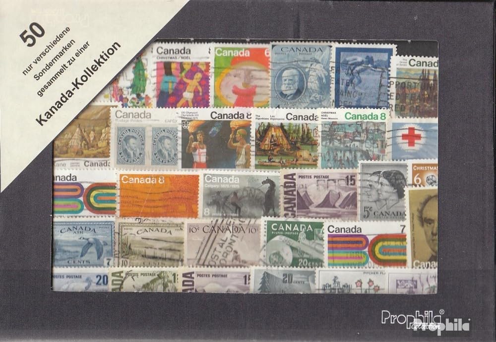 Prophila Collection Canada 50 Various Special Stamps (Stamps for Collectors)