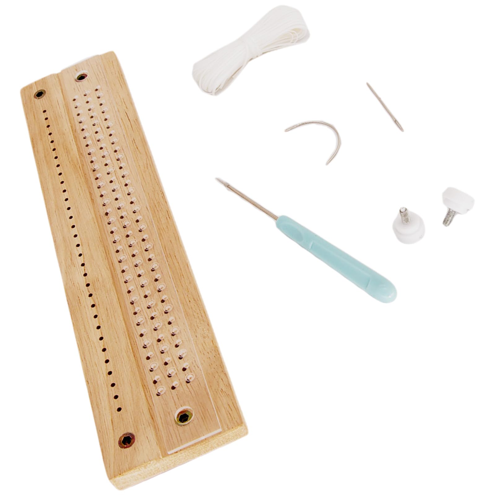 Outils de reliure à main aiguille droite incurvée kit de fabrication de livres