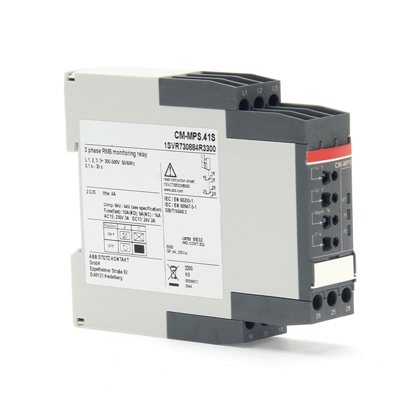 BALYDLUL Relay CM-MPS.21P Product ID 1SVR740885R3300